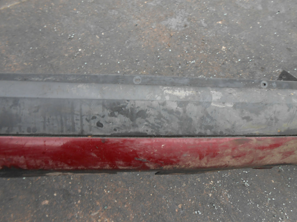 FIAT ULYSSE 2003 MK2 COMPLETE REAR BUMPER BURGUNDY