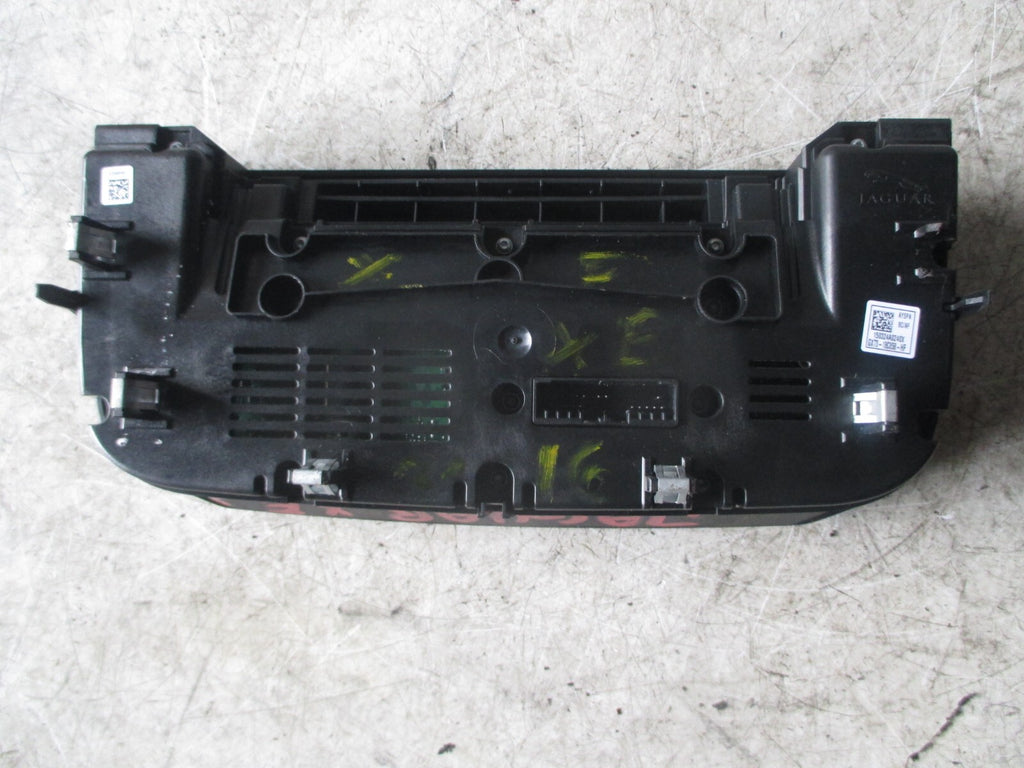 JAGUAR XE 2016 HEATER CONTROL PANEL ASSEMBLY GX7318C858HF