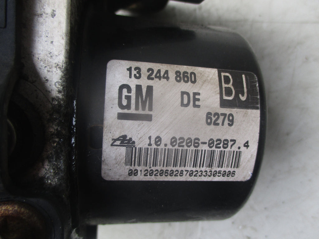 VAUXHALL ZAFIRA 2013 1.7 DIESEL ABS PUMP CONTROL MODULE 13244860