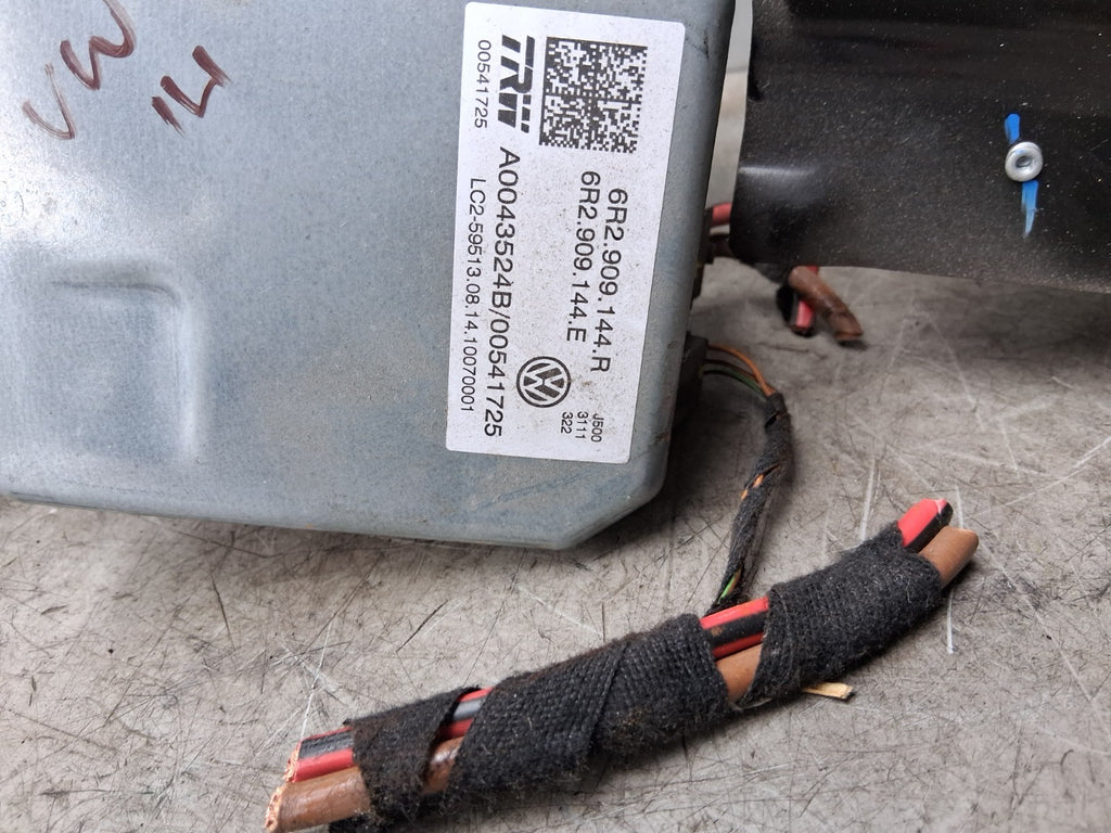 2021 VW VOLKSWAGEN T CROSS POWER STEERING COLUMN 6R2909144R