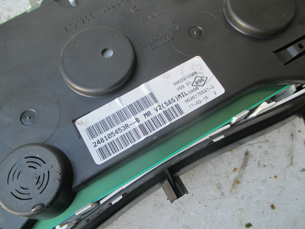 DACIA SANDERO 2015 DIESEL MANUAL SPEEDOMETER INSTRUMENT CLUSTER 248105453R