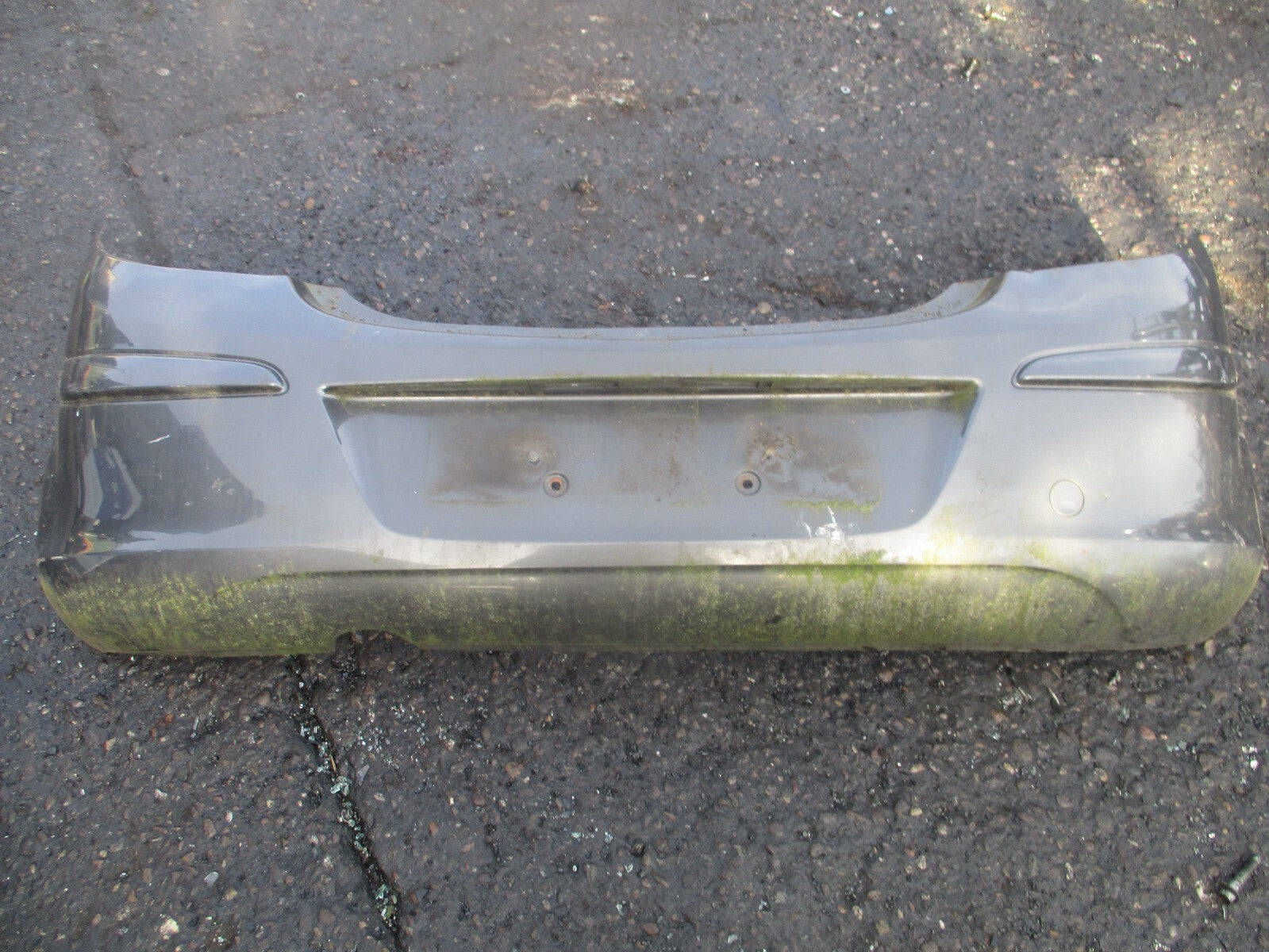 VAUXHALL CORSA D 2012 REAR COMPLETE BUMPER GREY