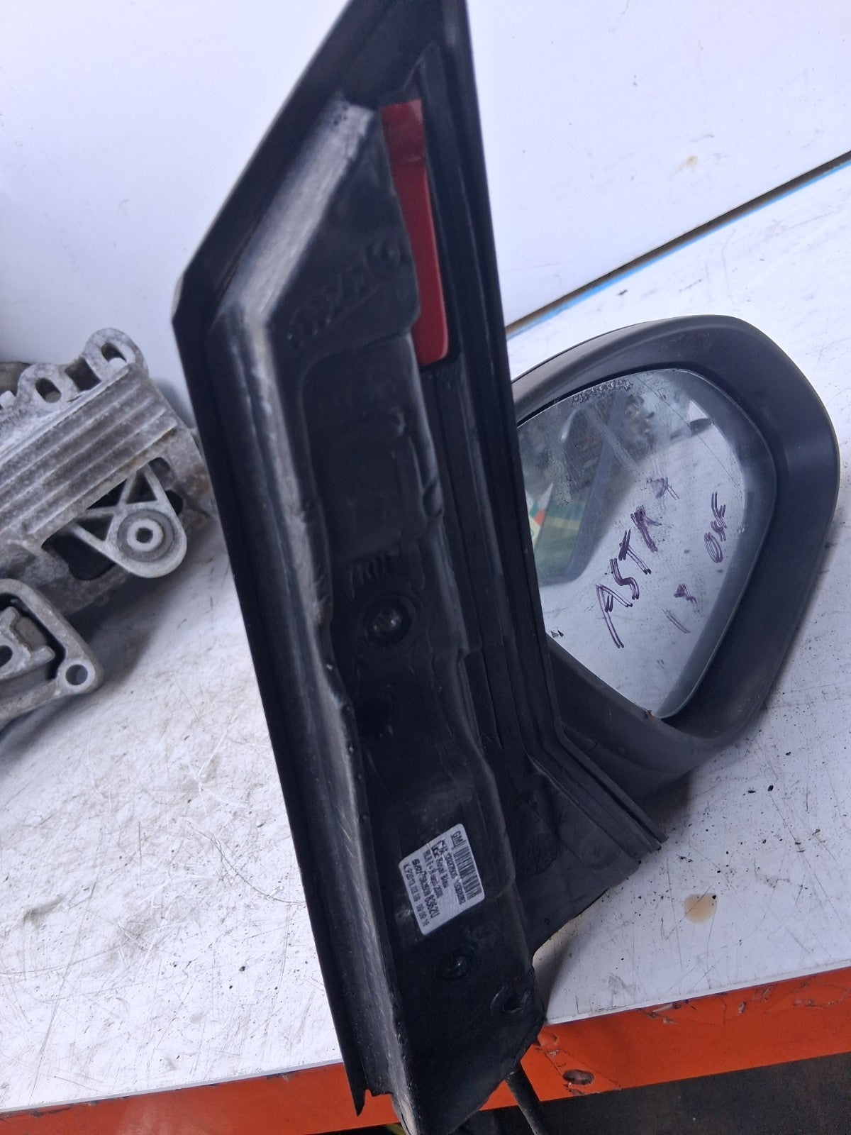 2013 VAUXHALL ASTRA J OSF DRIVER SIDE RIGHT ELECTRIC WING MIRROR BLUE 13308362