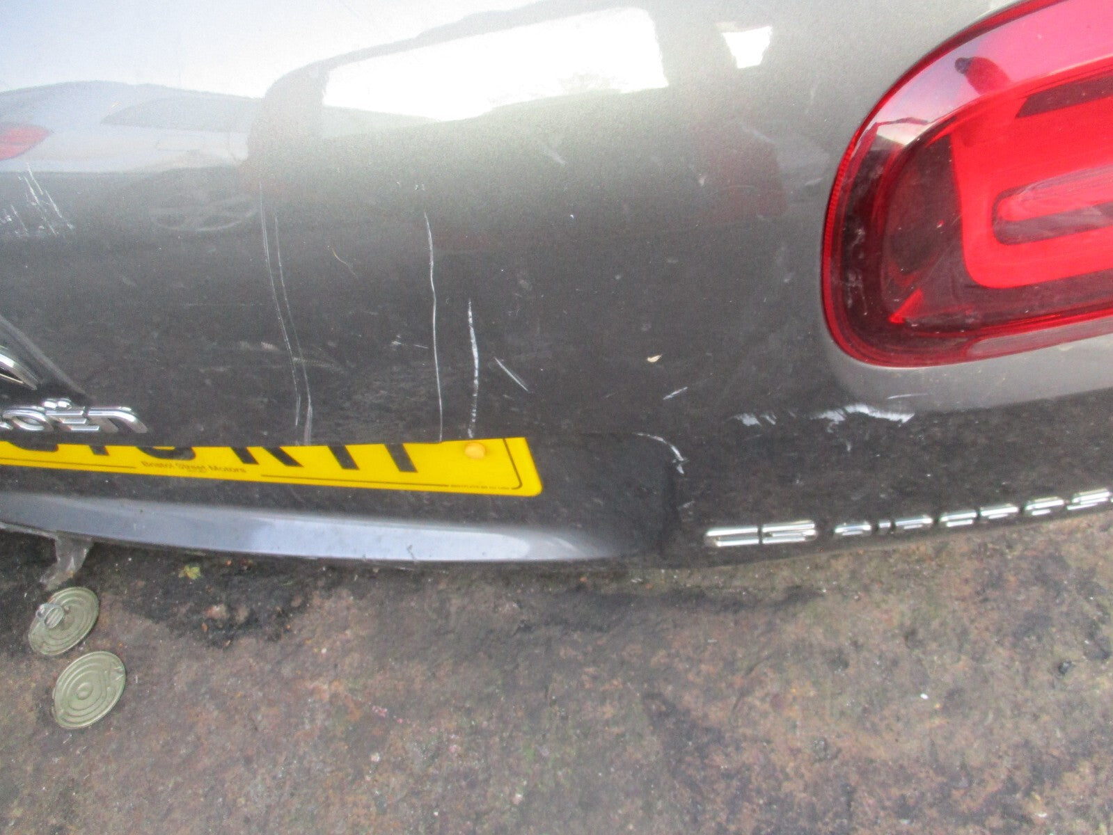 CITROEN C5 AIRCROSS 2020 REAR BARE TAILGATE BOOTLID GREY HAS DAMAGED