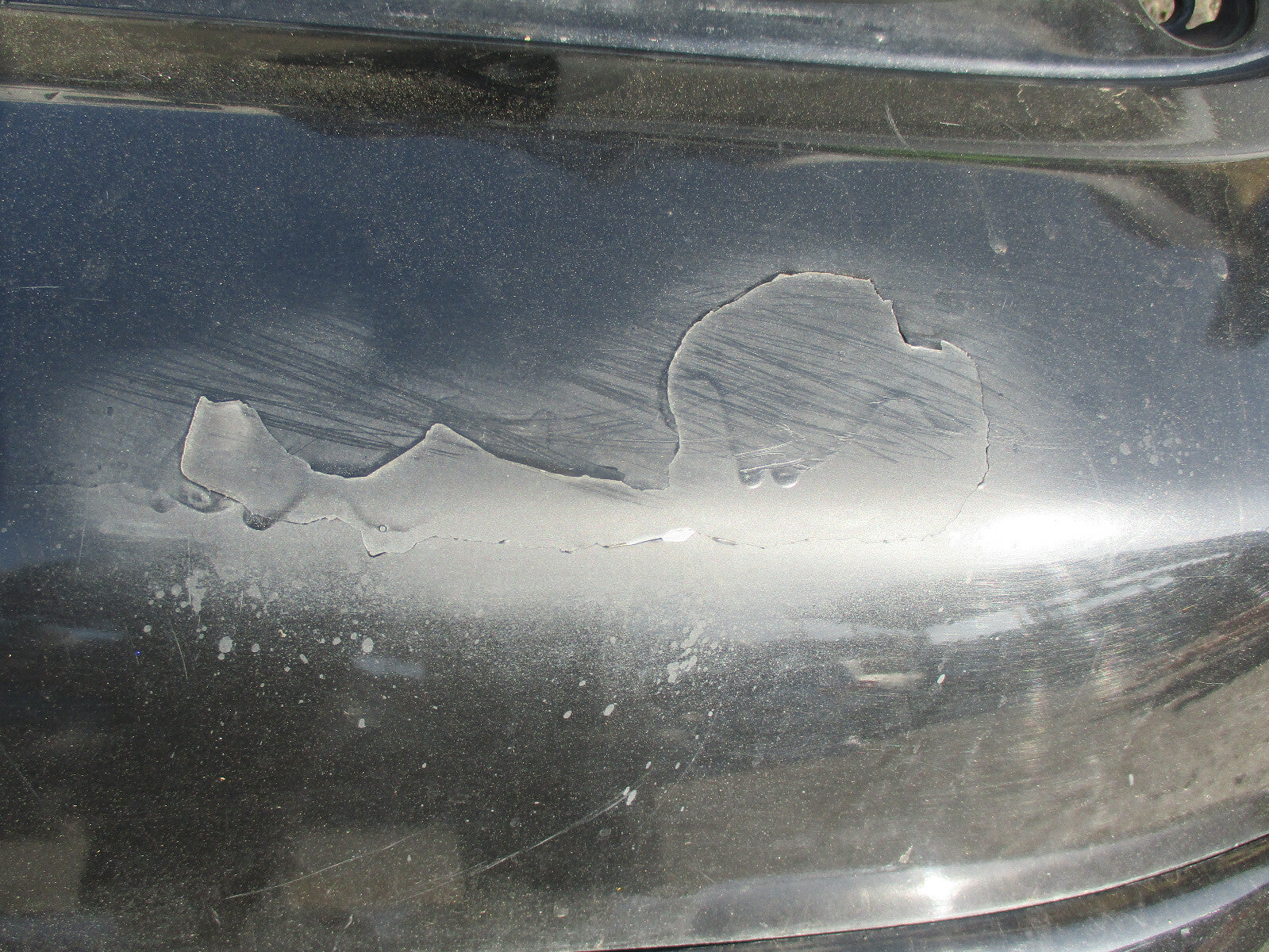 HONDA CIVIC MK7 2005 REAR BUMPER COMPLETE BLACK