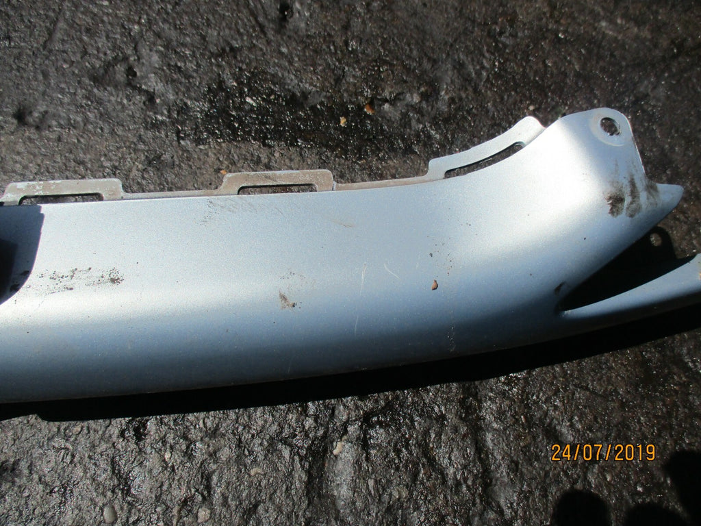 PEUGEOT 206 FRONT BUMPER GRILL & EMBLEM BADGE LIGHT BLUE 9628691277