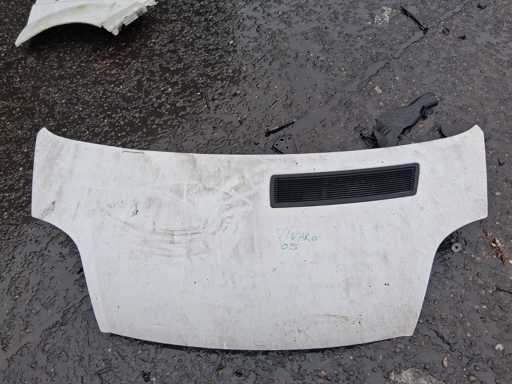 2005 VAUXHALL VIVARO MK1 FRONT BONNET HOOD PANEL WHITE