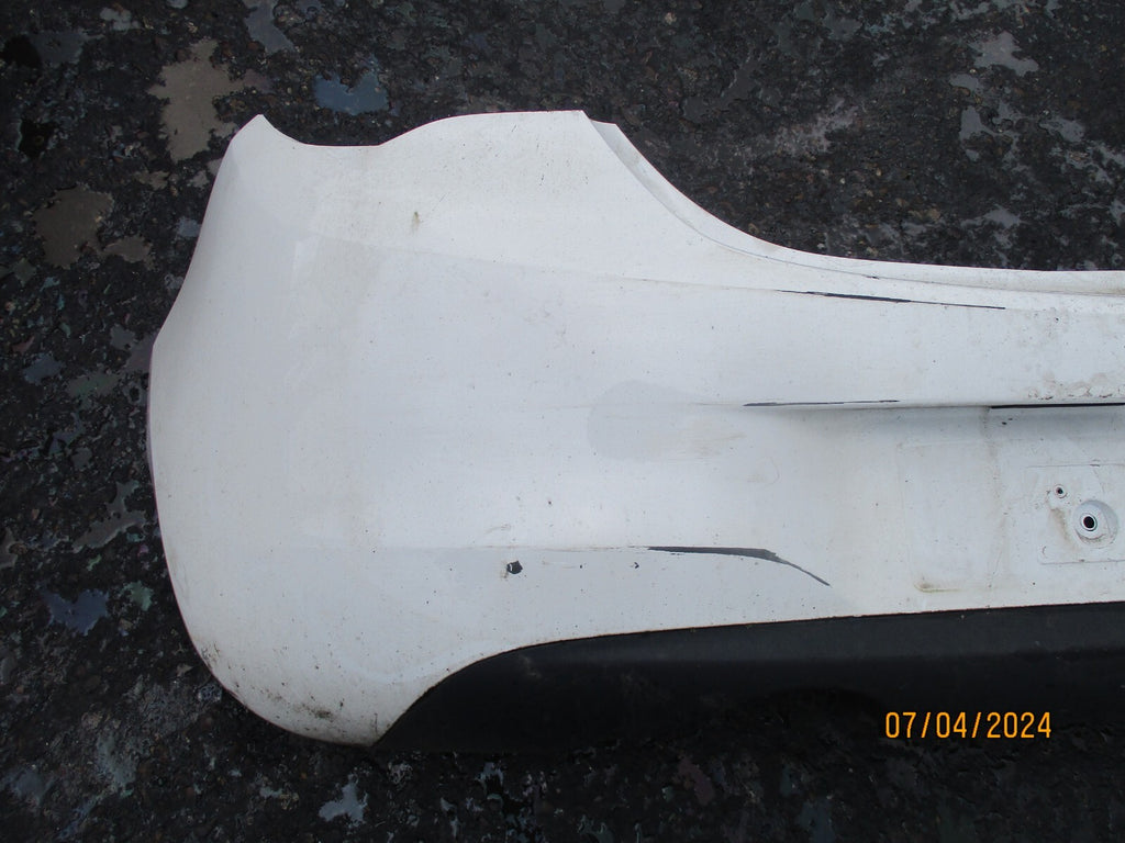 VAUXHALL CORSA E 2019 3 DOOR REAR COMPLETE BUMPER WHITE