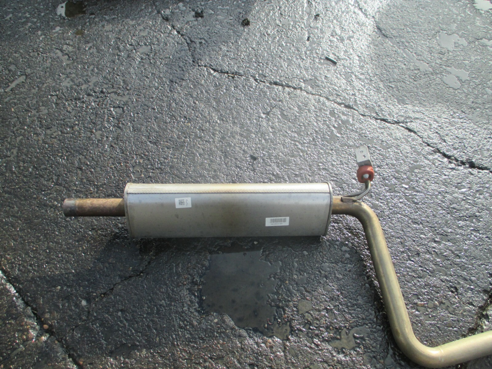 SKODA OCTAVIA 2018 EXHAUST SILENCER MUFFLER BACK BOX 3q0253411a 5q5253611