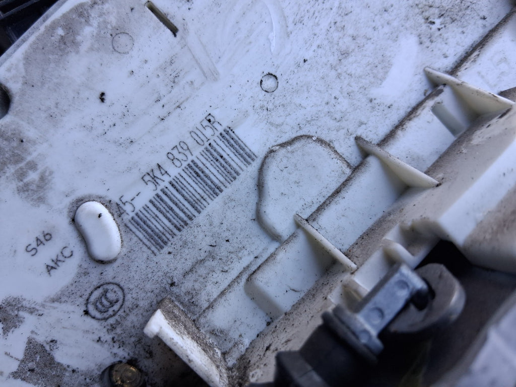 2013 VW VOLKSWAGEN GOLF MK7 NSR PASSENGER SIDE REAR DOOR LOCK 5K4839015R