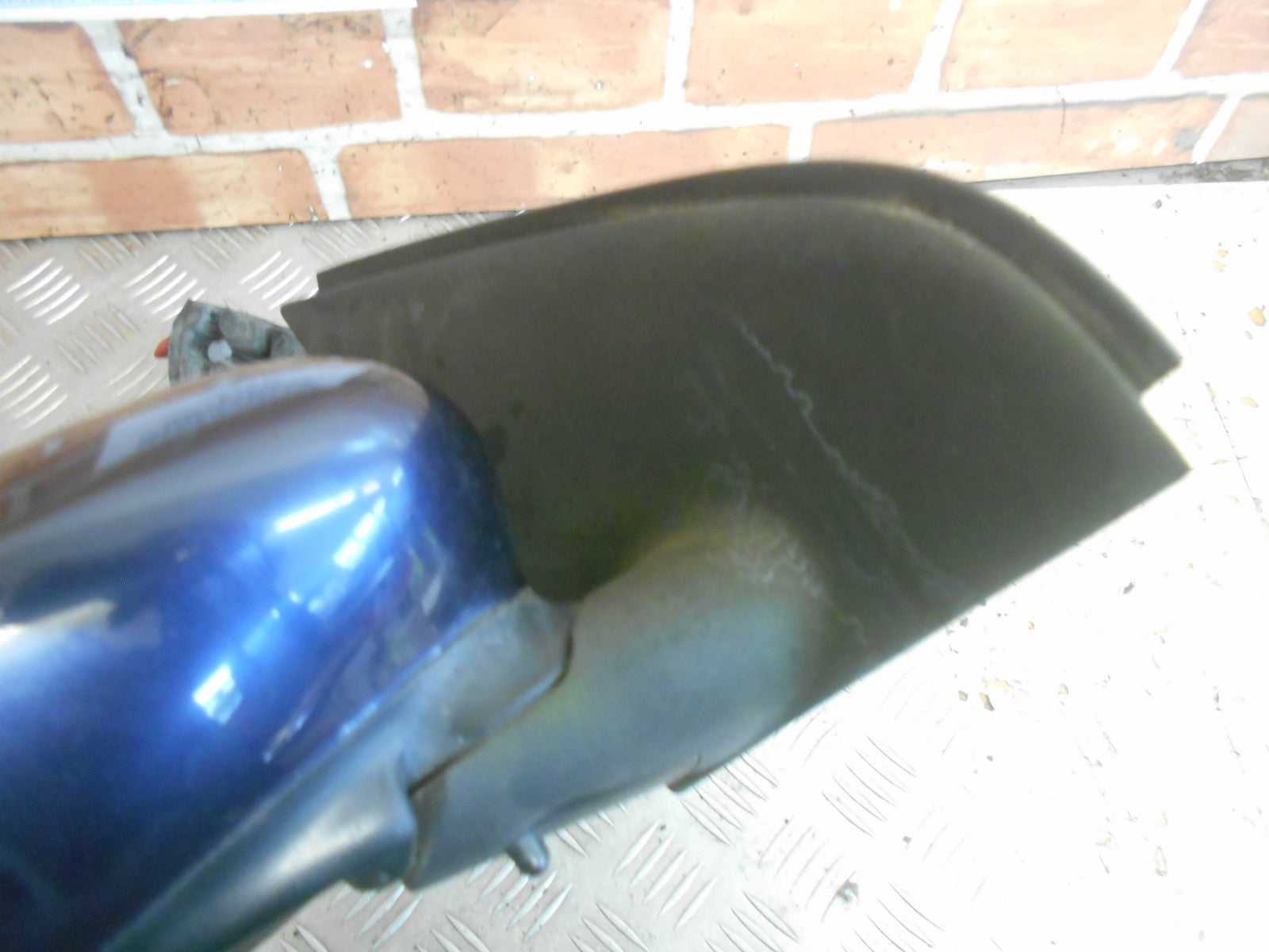 FIAT STILO 192 2002 OS DRIVER SIDE ELECTRIC DOOR WING MIRROR BLUE