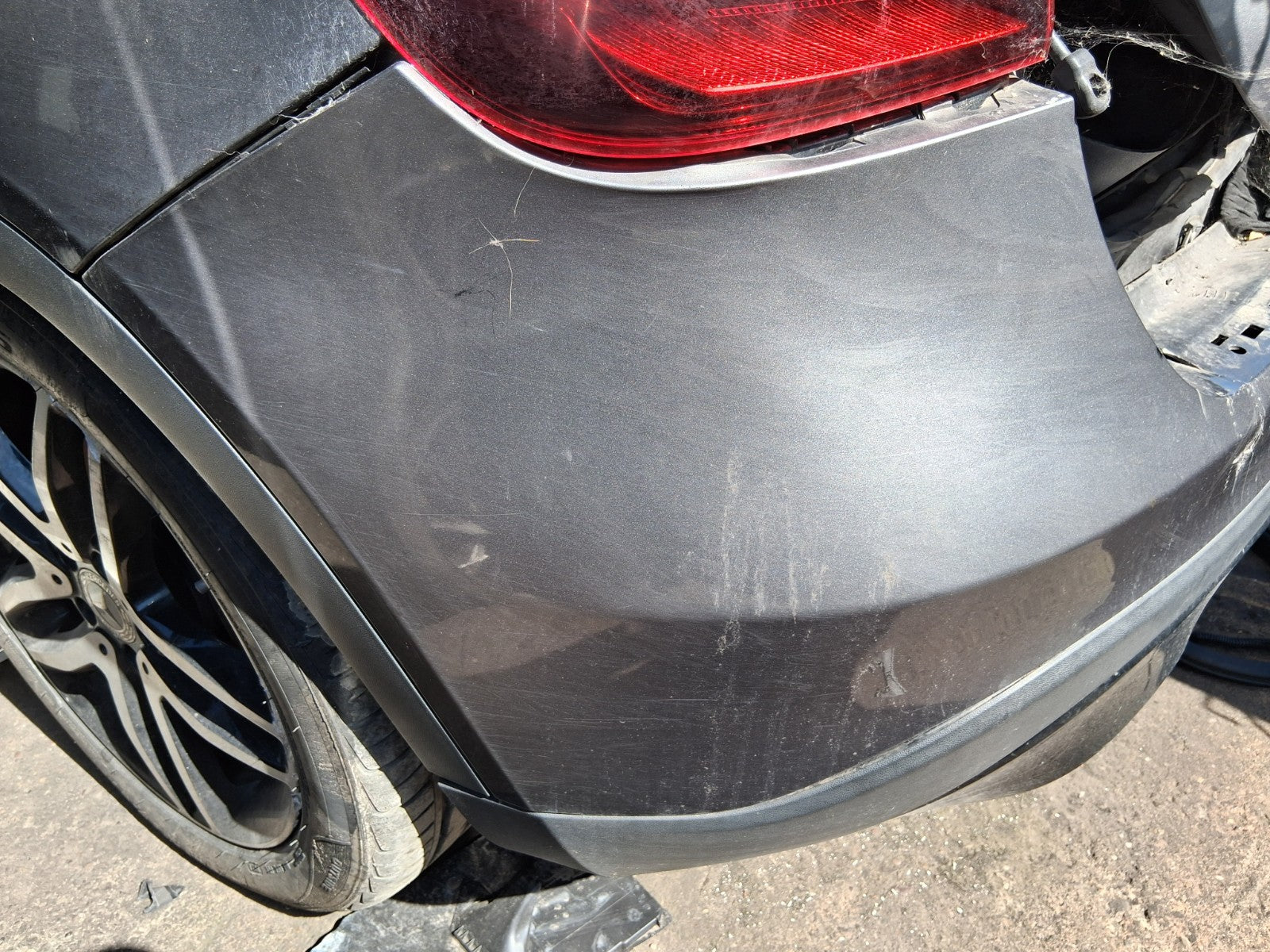 2019 MERCEDES BENZ GLA 180 X156 COMPLETE REAR BUMPER MOUNTAIN GREY METALLIC 787
