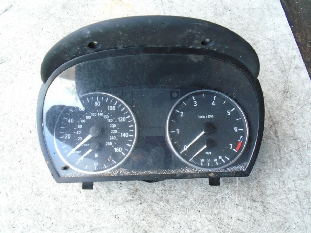 BMW 3 SERIES 2010 E90 SPEEDOMETER INSTRUMENT CLUSTER