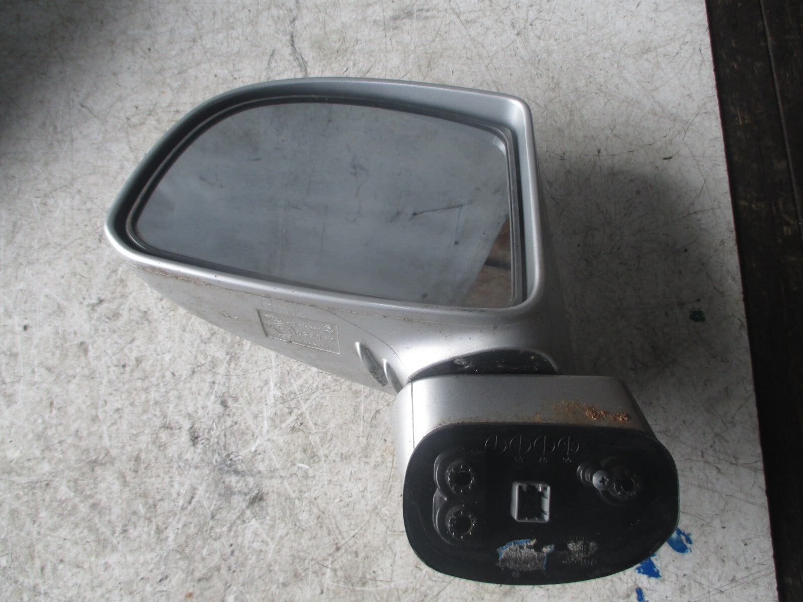 KIA CARENS 2007 NSF PASSENGER SIDE FRONT WING MIRROR  SILVER