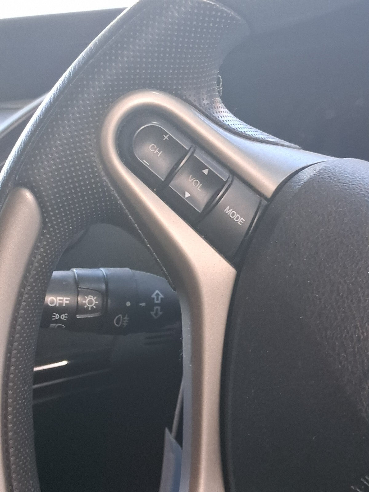 2007 HONDA CIVIC MK8 MULTIFUNCTIONAL STEERING WHEEL WITHOUT AIRBAG