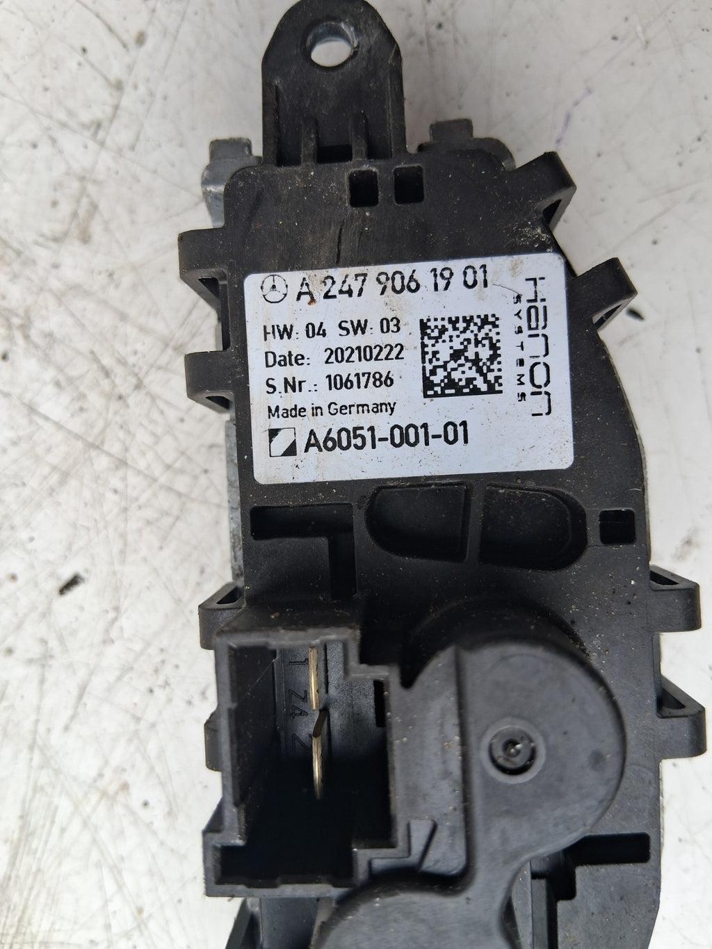 2020 MERCEDES BENZ A CLASS W177 HEATER BLOWER FAN MOTOR RESISTOR A2479061901