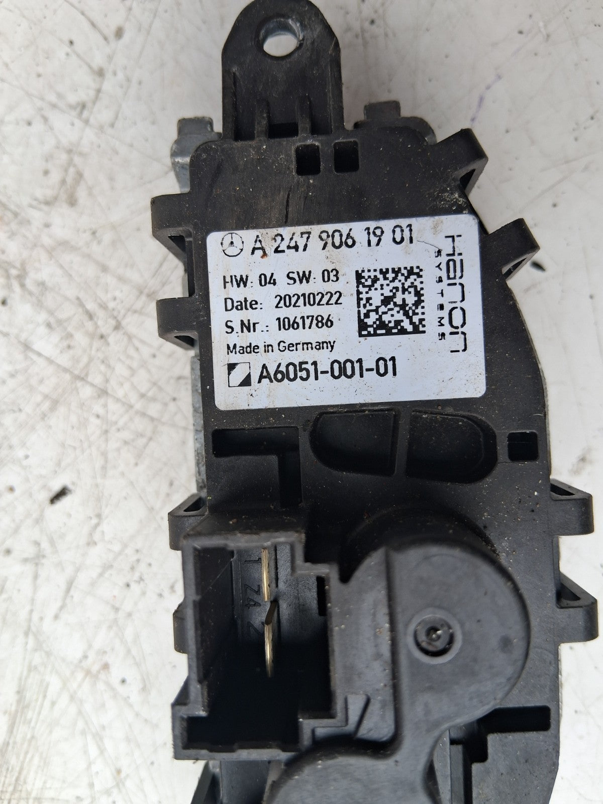 2020 MERCEDES BENZ A CLASS W177 HEATER BLOWER FAN MOTOR RESISTOR A2479061901