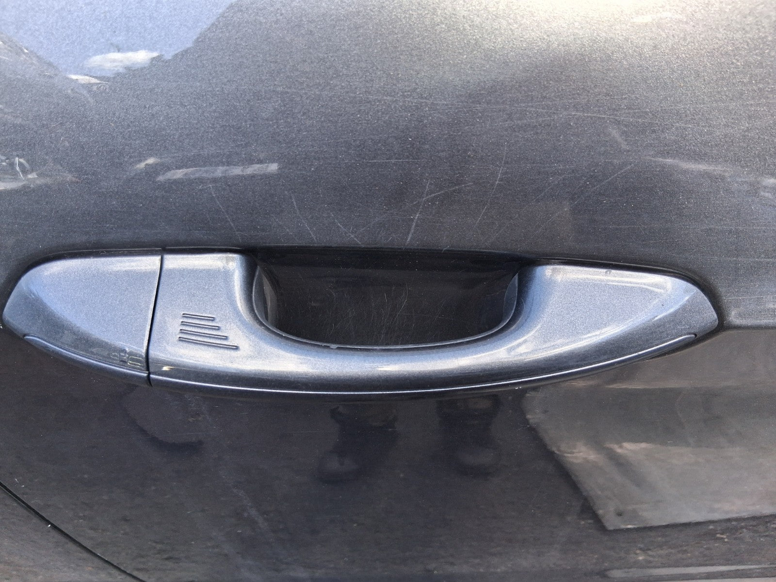 2017 FORD S MAX MK2 OSF DRIVER SIDE FRONT RIGHT EXTERIOR DOOR HANDLE GREY