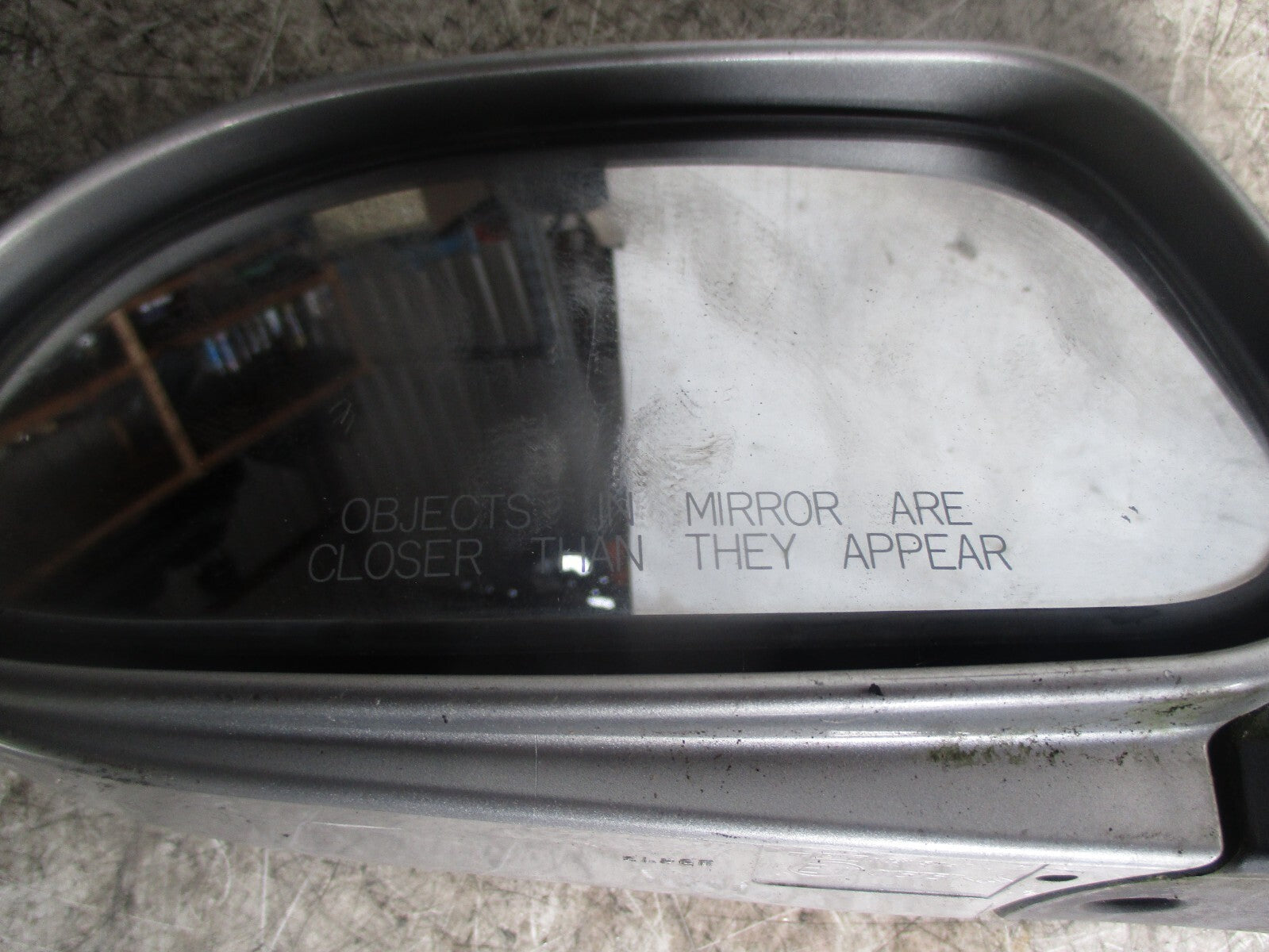 CHEVROLET LACETTI 2006 MK1 NSF PASSENGER SIDE FRONT WING MIRROR GREY