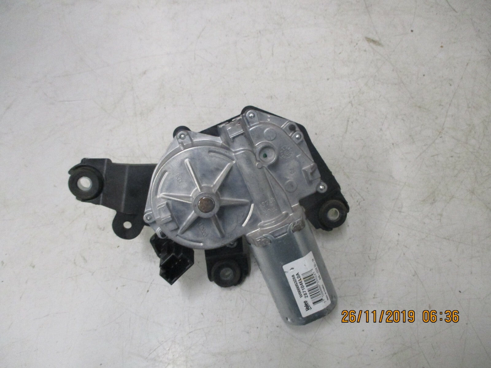 NISSAN QASHQAI J11 2018 REAR BACK TAILGATE BOOT WIPER MOTOR 287104EL0A