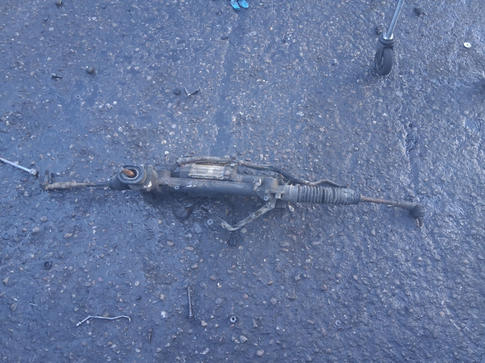 2012 VW VOLKSWAGEN CADDY 2K 1.6 DIESEL STEERING RACK