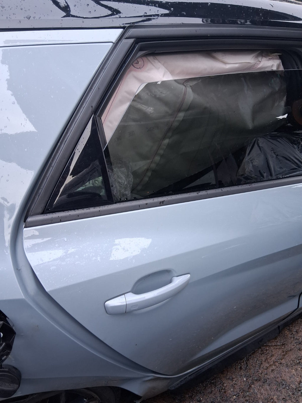 2025 AUDI A1 S LINE MK2 GB OSR DRIVER SIDE REAR RIGHT BARE DOOR GREY Z7F