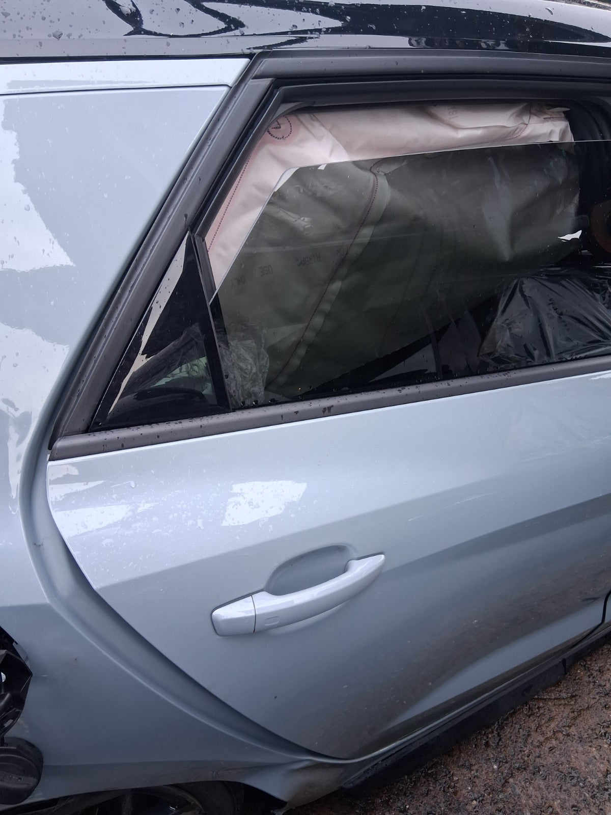 2025 AUDI A1 S LINE MK2 GB OSR DRIVER SIDE REAR RIGHT BARE DOOR GREY Z7F