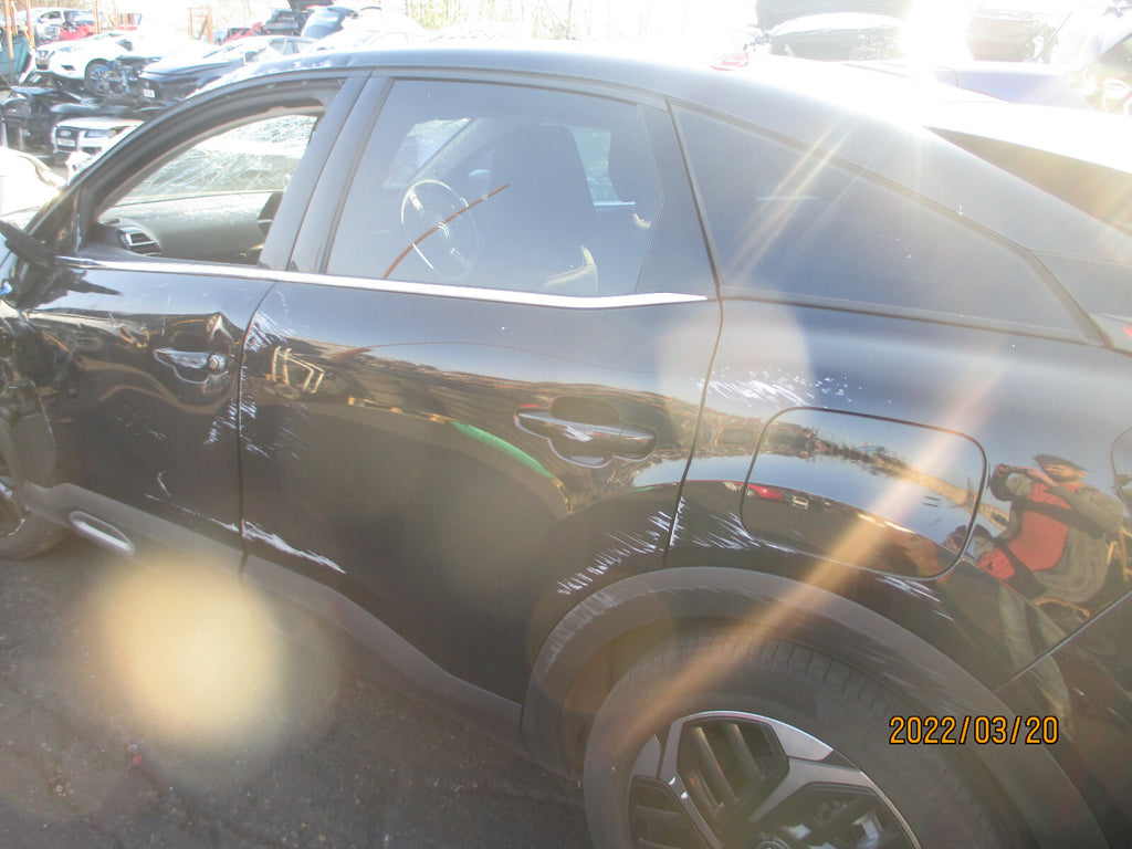 CITROEN C4 MK3 2021 SHINE NS PASSENGER SIDE REAR BARE DOOR SHELL BLACK PEARL EXL