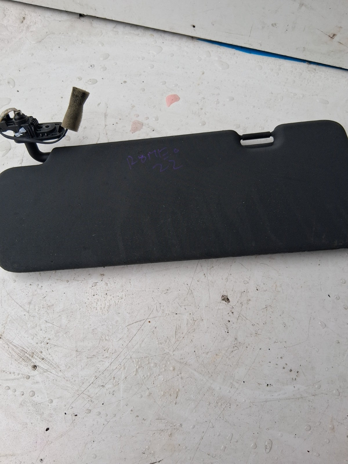 2022 ALFA ROMEO STELVIO 949 OSF DRIVER SIDE FRONT RIGHT SUN VISOR SHADE ODM7321