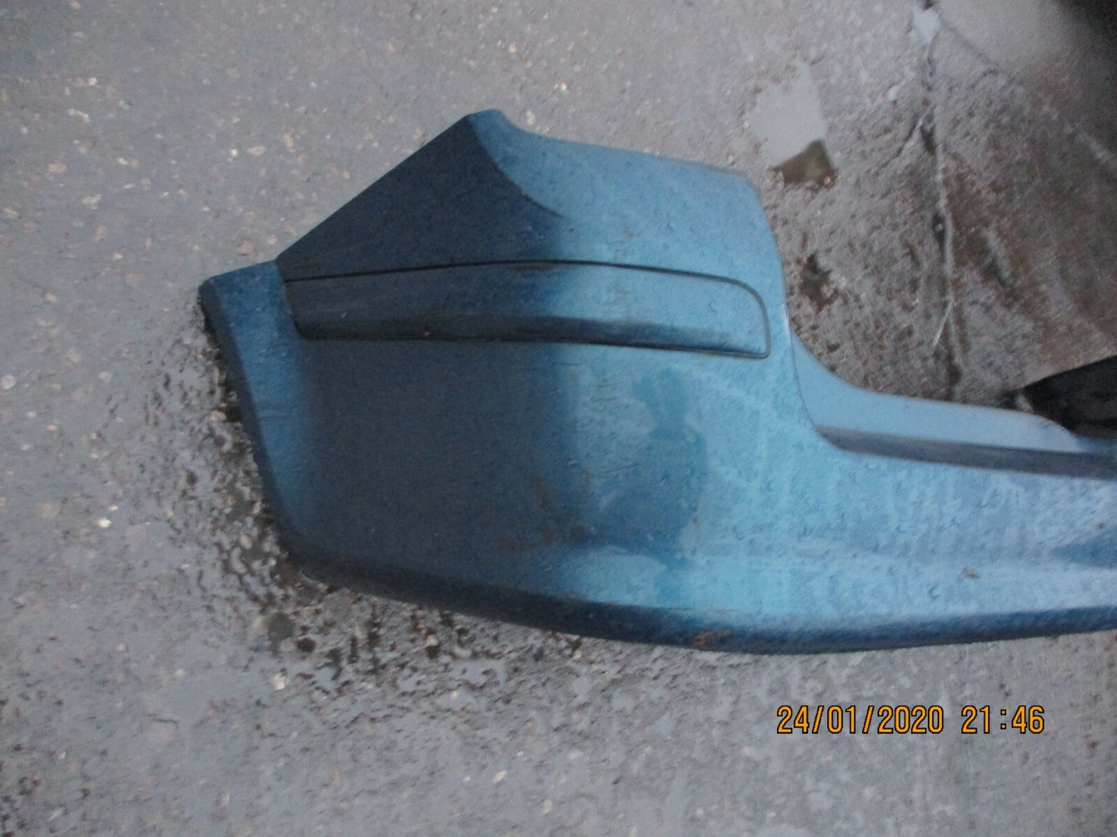 VAUXHALL ASTRA H ESTATE 2007 REAR COMPLETE BUMPER BLUE GREEN
