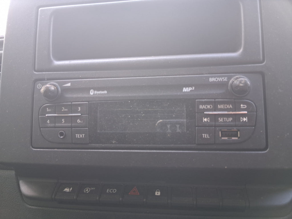 2024 RENAULT MASTER MK3 RADIO MEDIA BLUETOOTH STEREO HEAD UNIT
