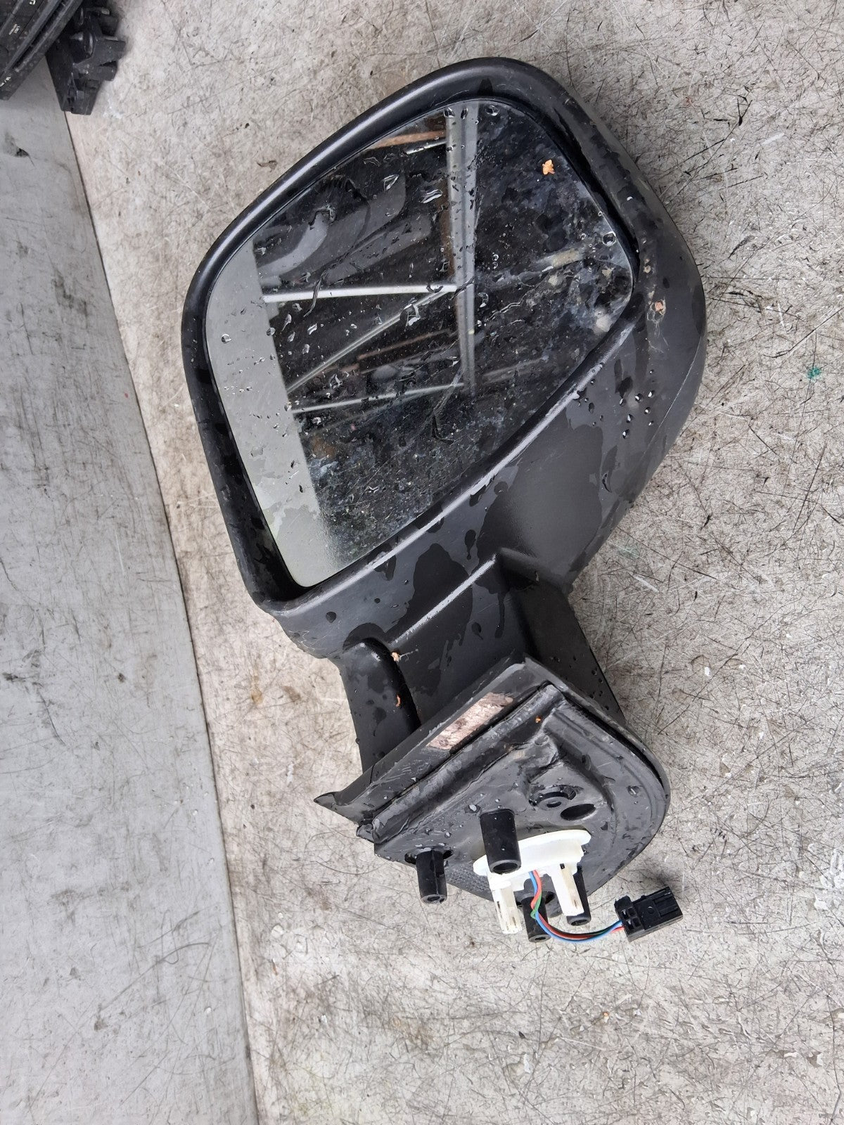 2018 CITROEN BERLINGO MK2 NSF PASSENGER SIDE FRONT LEFT WING MIRROR BLACK