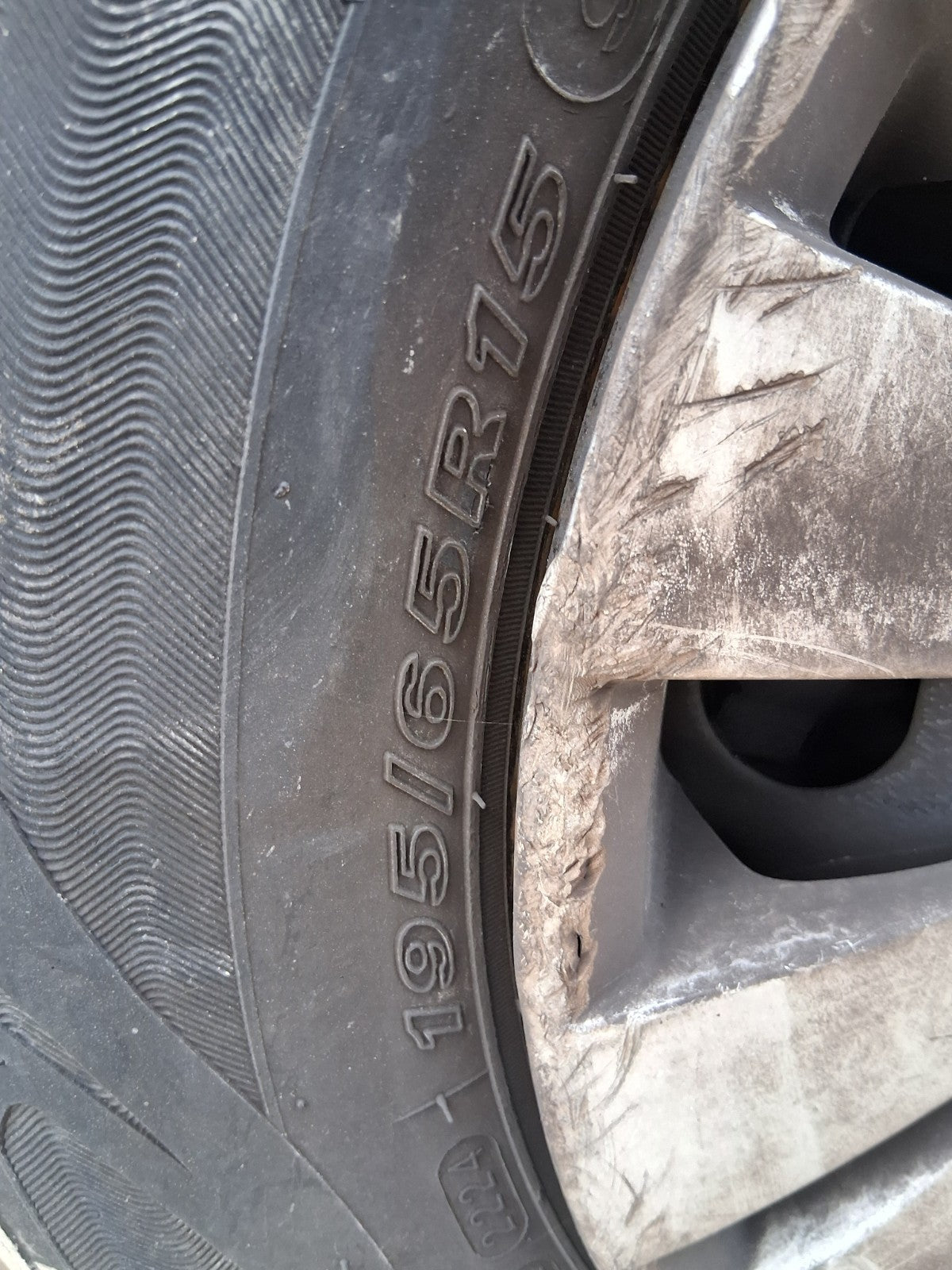 2017 CITROEN BERLINGO MK2 15 INCH STEEL WHEEL WITH TYRE 195/65R15