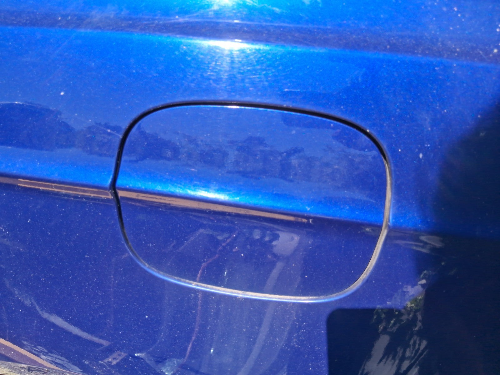 2016 FORD MONDEO MK5 HATCHBACK FUEL FILLER COVER LID WEDGEWOOD METALLIC BLUE LD