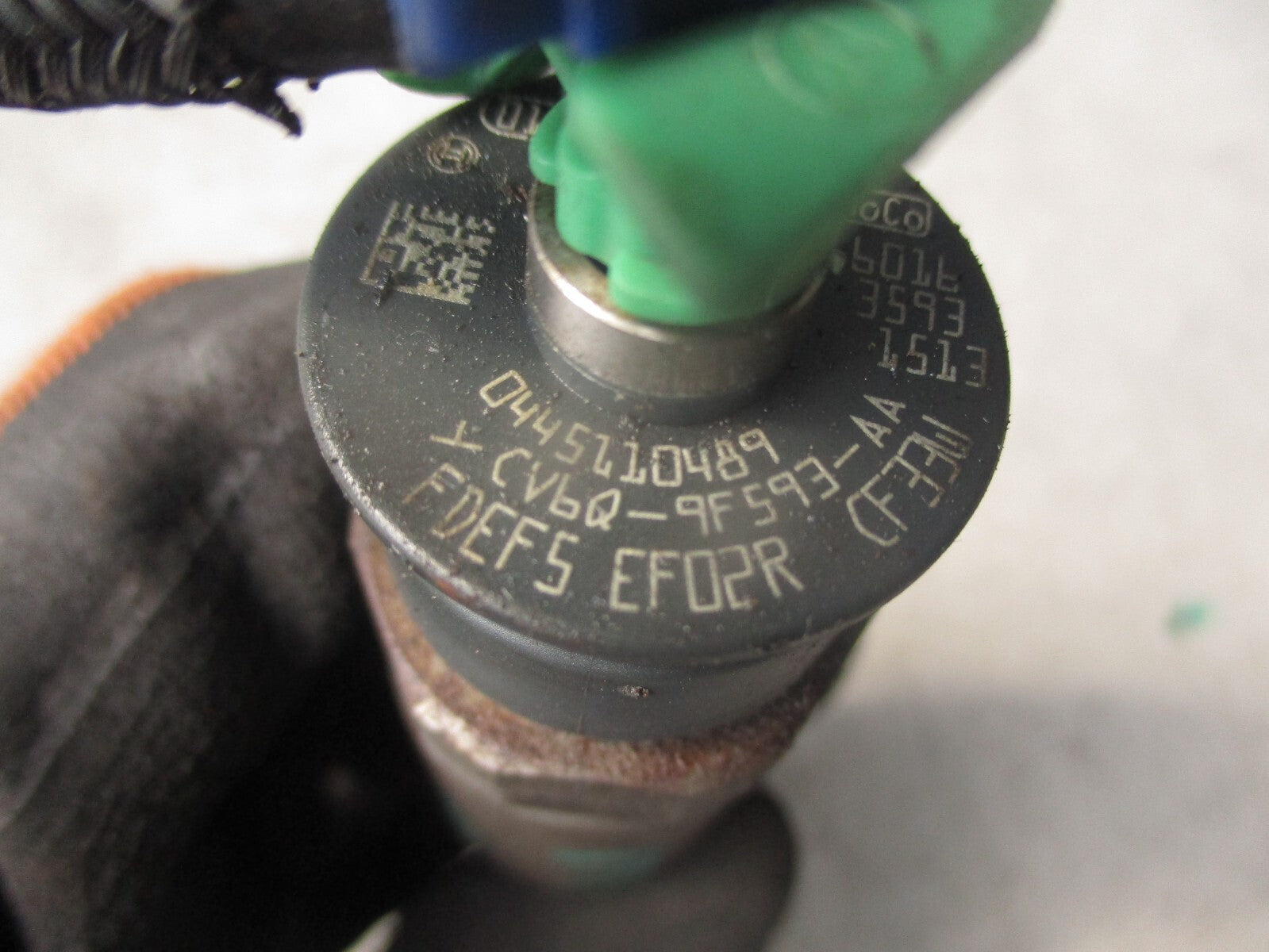 2017 FORD FOCUS MK3 1.5 DIESEL FUEL INJECTOR CV6Q9F593AA REF 3