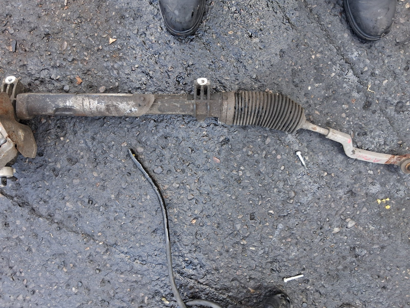 MERCEDES BENZ A CLASS 2007 POWER STEERING RACK 820000082
