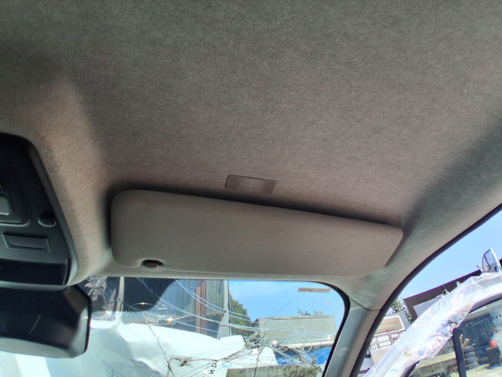 2025 RENAULT TRAFIC X82 MK3 OSF DRIVER SIDE FRONT RIGHT SUN VISOR SHADE