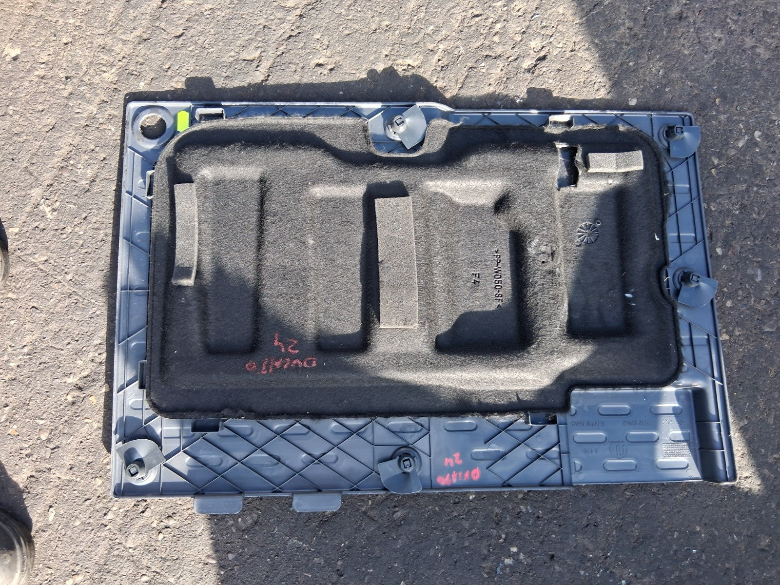 2024 FIAT DUCATO MK3 FACELIFT BATTERY BOX LID COVER TRAY 53230462