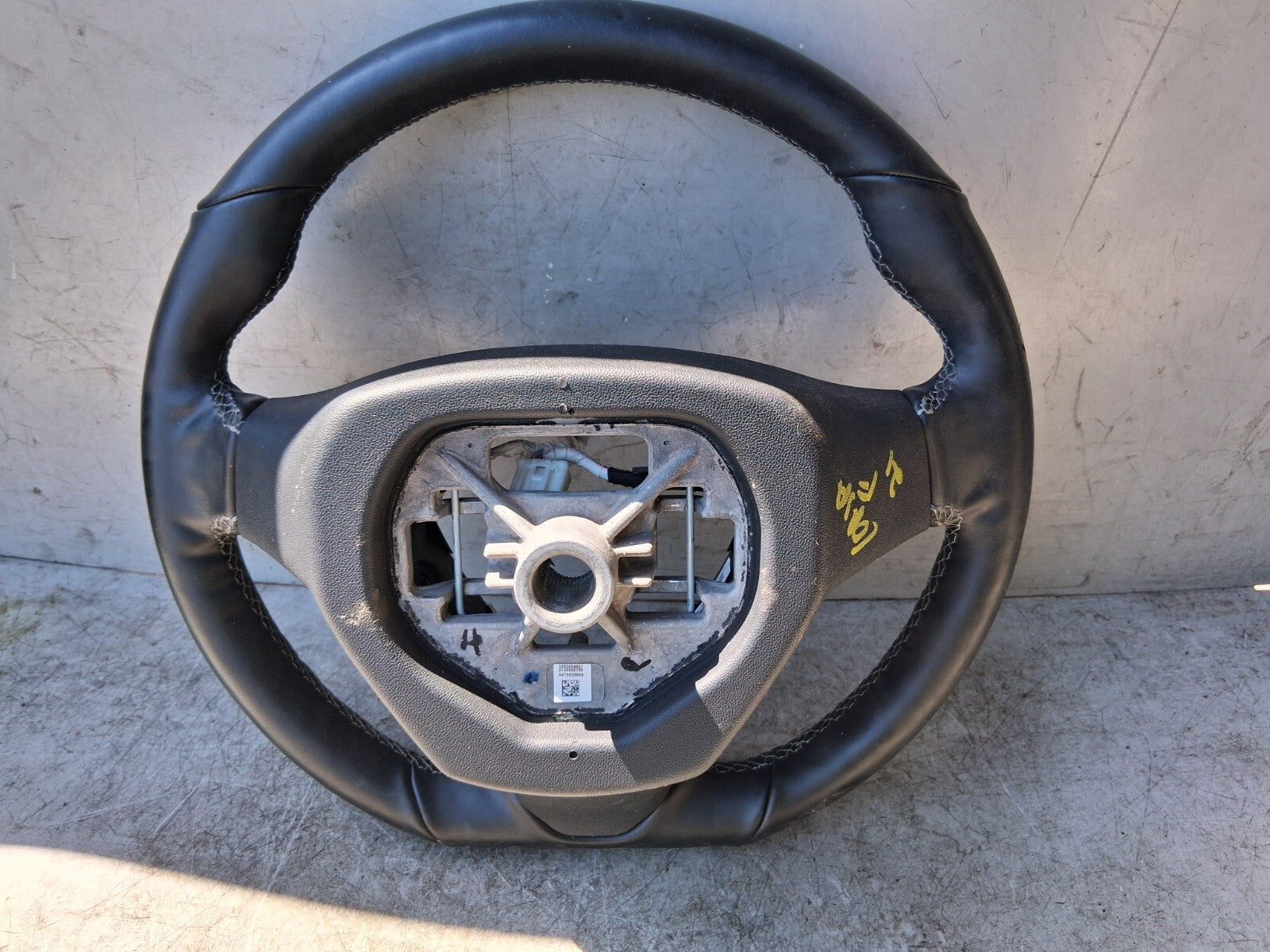VAUXHALL CORSA F 2021 MULTIFUNCTIONAL HEATED LEATHER STEERING WHEEL 647390300A