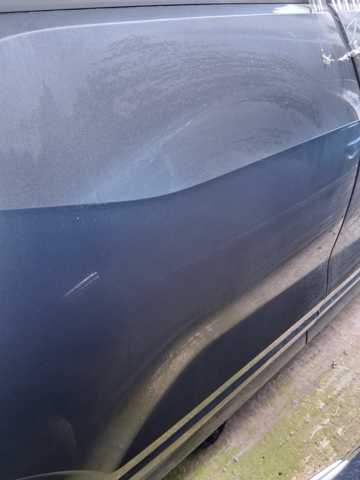 2021 AUDI Q2 MK1 FACELIFT OSR DRIVER SIDE REAR RIGHT BARE DOOR GREY