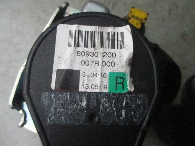 2009 RANGE ROVER SPORT OSF DRIVER SIDE FRONT SEAT BELT & TRIM 609301200