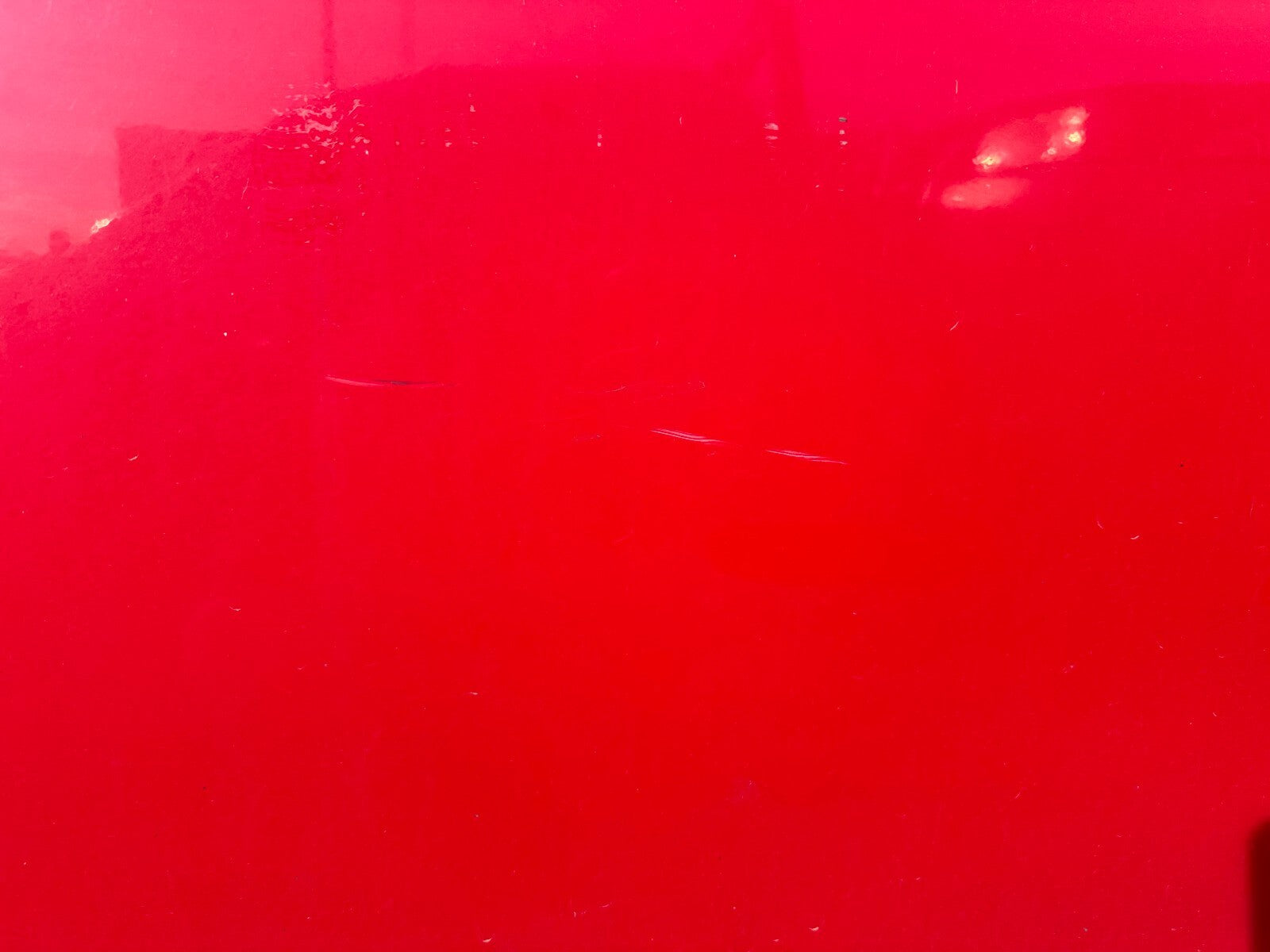 2005 HONDA CIVIC MK7 3 DOOR OS DRIVER SIDE DOOR COMPLETE RED R81