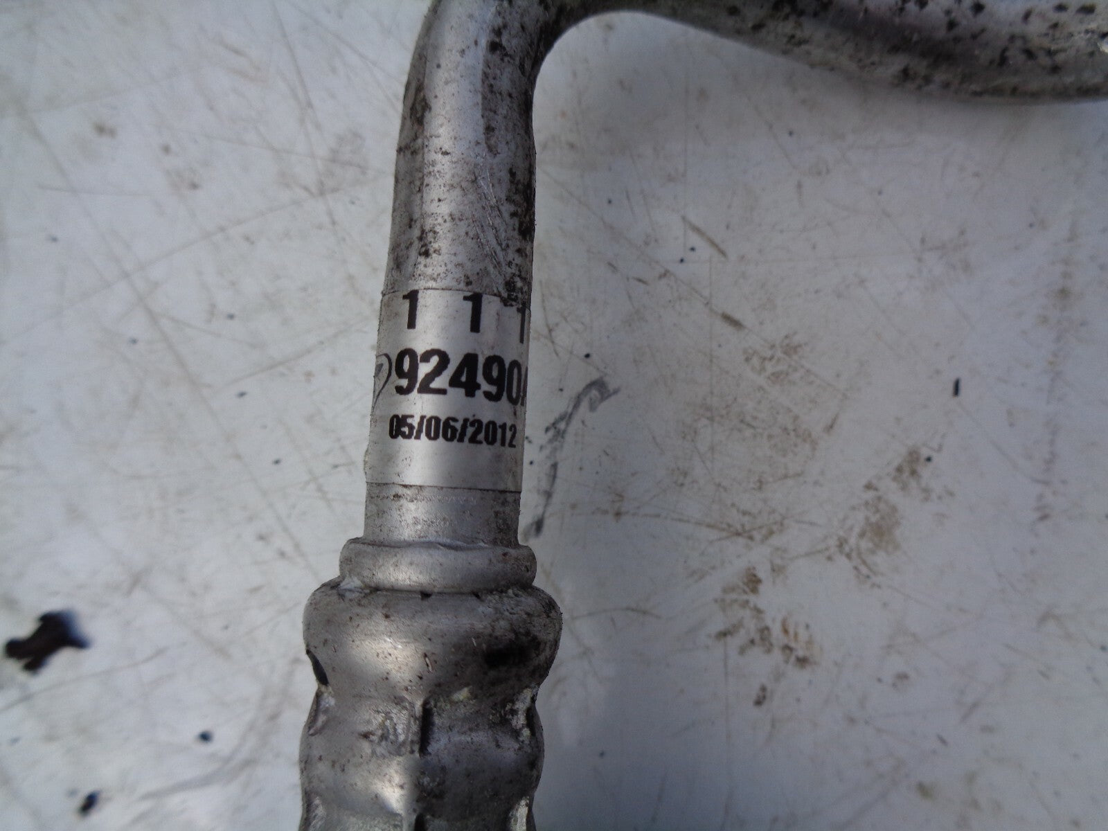 NISSAN NOTE 1.2 PETROL 2012 AC AIR CON CONDITIONING METAL HOSE PIPE 92490AX80B