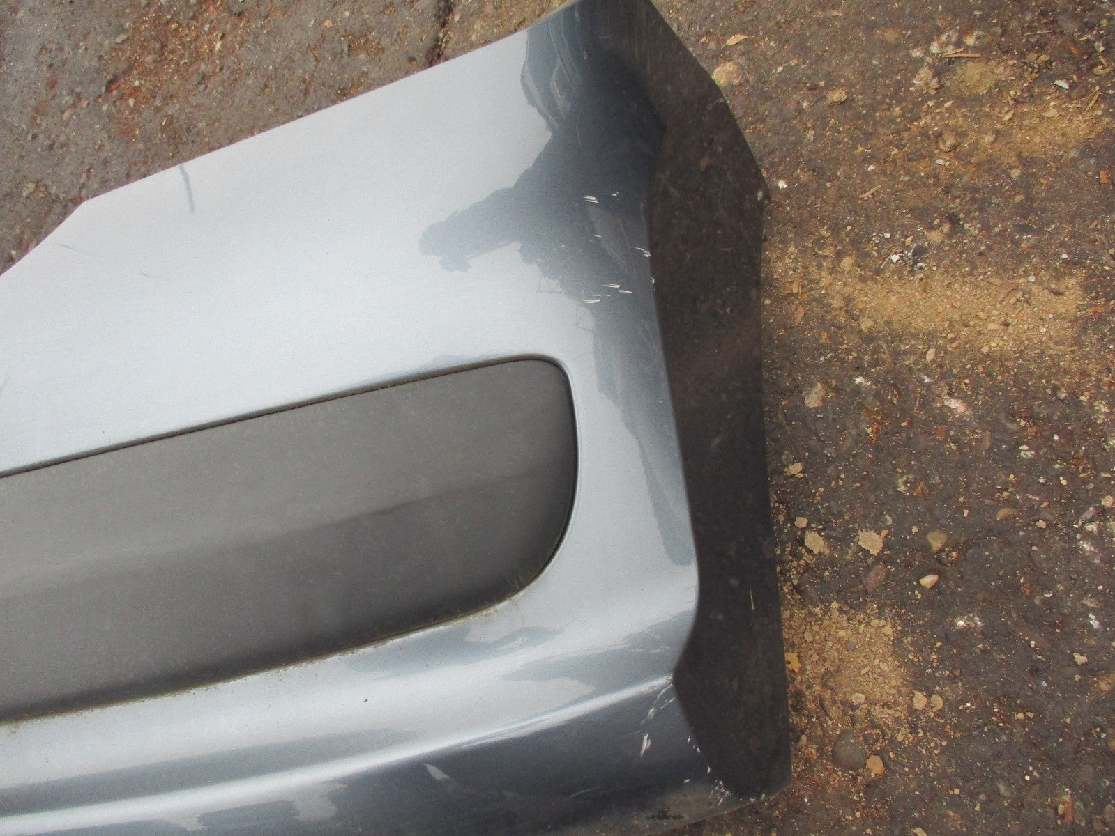 PEUGEOT 207 PRE FACELIFT REAR BUMPER COMPLETE GRIS FIR GREY EZW