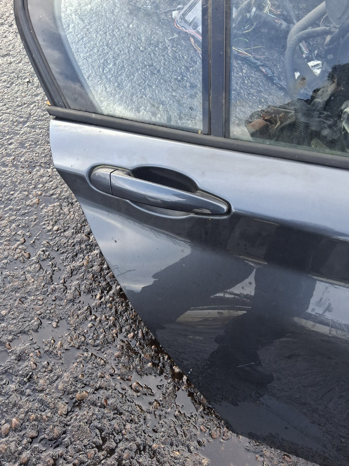 2016 BMW 1 SERIES F20 LCI OSR DRIVER SIDE REAR BARE DOOR GREY METALLIC B39
