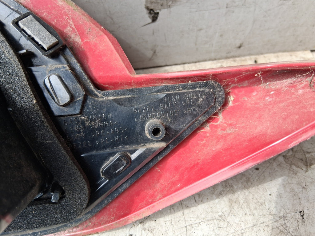 FORD FIESTA 2021 MK8 3 DOOR OSR DRIVER SIDE REAR RIGHT INNER TAIL LIGHT