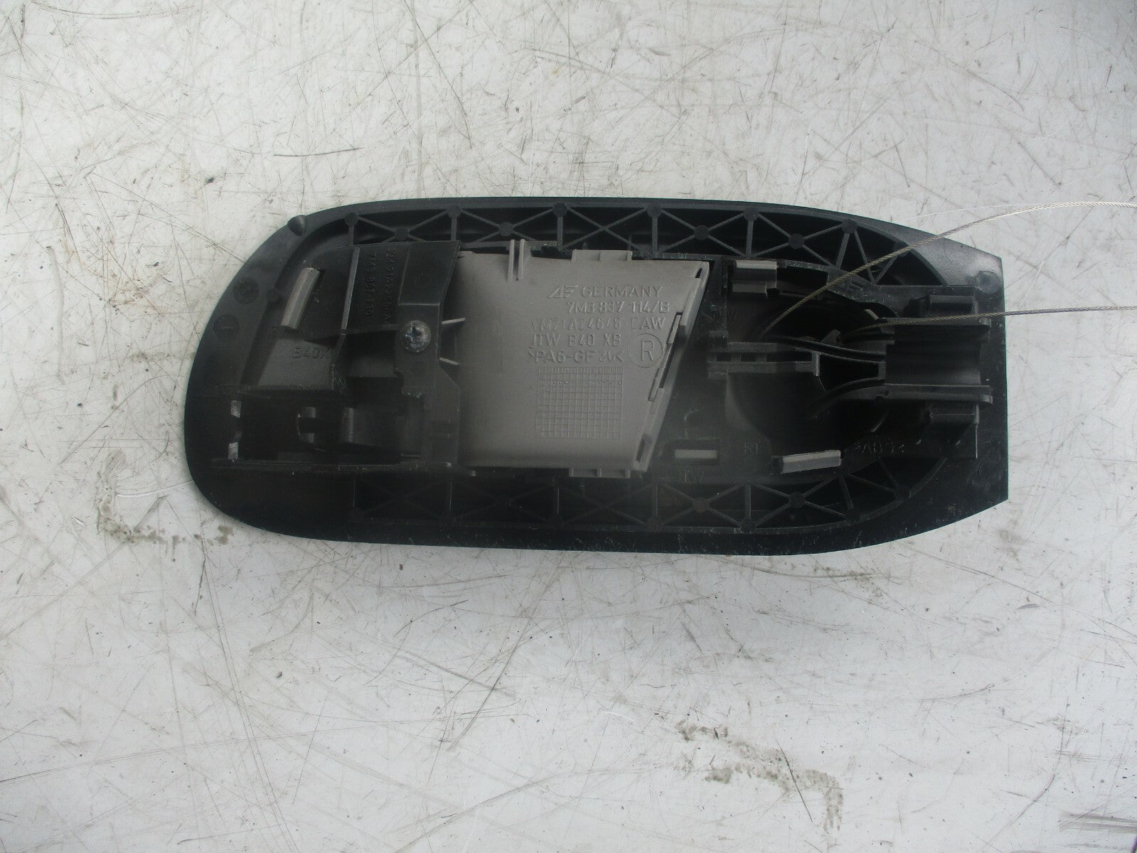 SEAT ALHAMBRA 7M MK1 OSF DRIVER SIDE FRONT INTERIOR DOOR HANDLE 7M3837114B