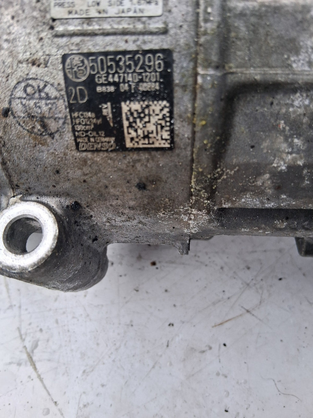 2019 ALFA ROMEO STELVIO 949 AIR CONDITION COMPRESSOR 50535296