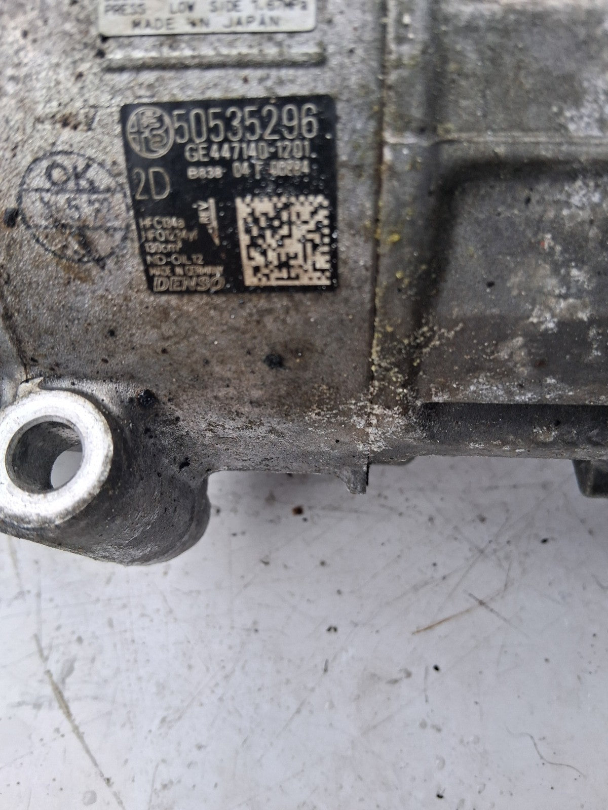 2019 ALFA ROMEO STELVIO 949 AIR CONDITION COMPRESSOR 50535296