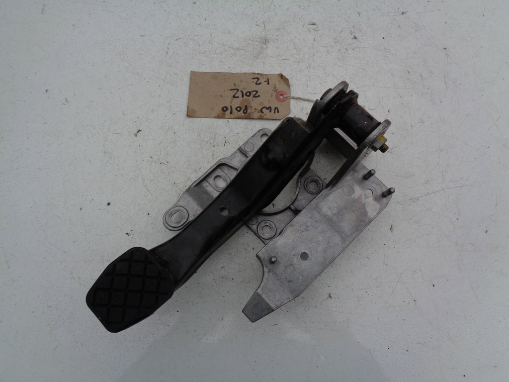 VW VOLKSWAGEN POLO 2012 MANUAL BRAKE FOOT PEDAL ASSEMBLY UNIT 6R2721058A